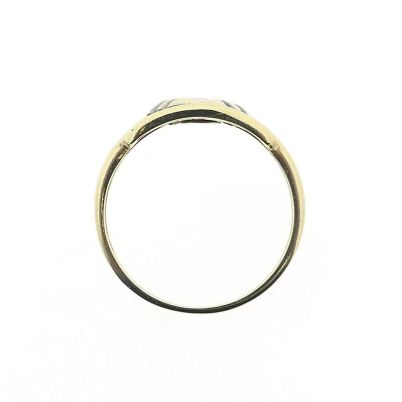 Image 5 of 8 carat solitaire ring with zirconia