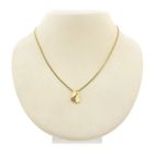 Image 3 of Gold pendant with an abstract shape