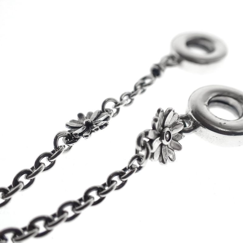 Image 3 of Pandora safety chain; Silver; Daisy | 7 cm