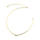Afbeelding 10 van Gouden staafjes schakelketting | 36 cm