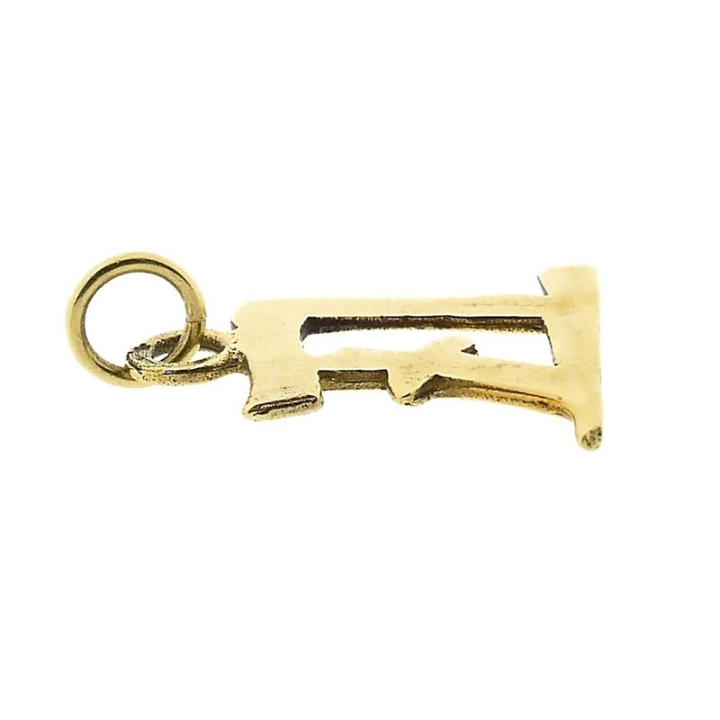 Image 10 of Gold pendant of Chinese horoscope sign; Ox