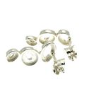 Image 2 of Silver fantasy stud earrings