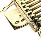 Image 9 of Gold wide link bracelet | 20 cm