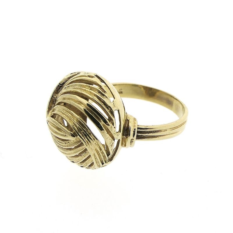 Image 4 of Vintage gold fantasy ring