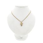 Image 4 of Gold pendant with diamond; 0.02 ct.