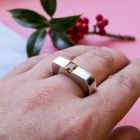 Image 4 of Silver ring with citrine