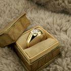 Image 4 of Gold ring with zirconia