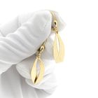 Image 8 of Gold earrings with pattern