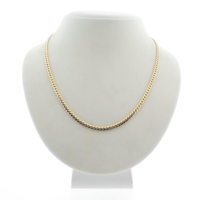 Image 3 of Golden gourmet link chain.