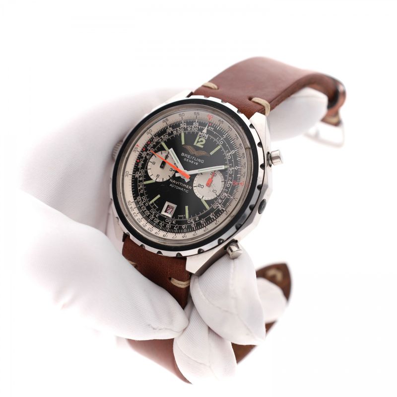 Image 12 of Breitling Navitimer 1806 'Iraqi Air Force'; Vintage Watch