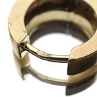 Image 5 of Gold matte earrings | Ø 14.5 mm