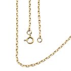 Image 1 of Gold Anchor Chain Necklace; 14 Karat; 65 cm