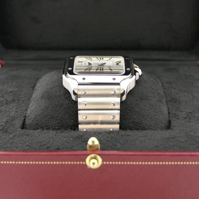 Image 18 of Cartier Santos 'Large' 4072 WSSA0018; Automatic men's watch