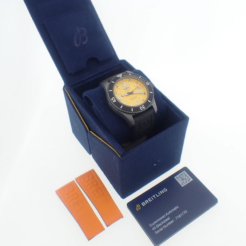 Image 4 of Breitling Superocean 'Blacksteel'; Automatic men's diving watch