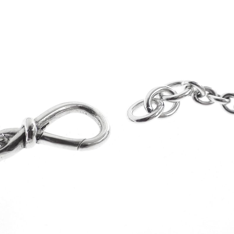 Image 6 of Pandora Chunky Infinity Knot Bracelet; Silver; | 20 cm