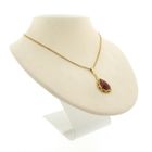 Image 5 of Gold pendant with carnelian | Vintage