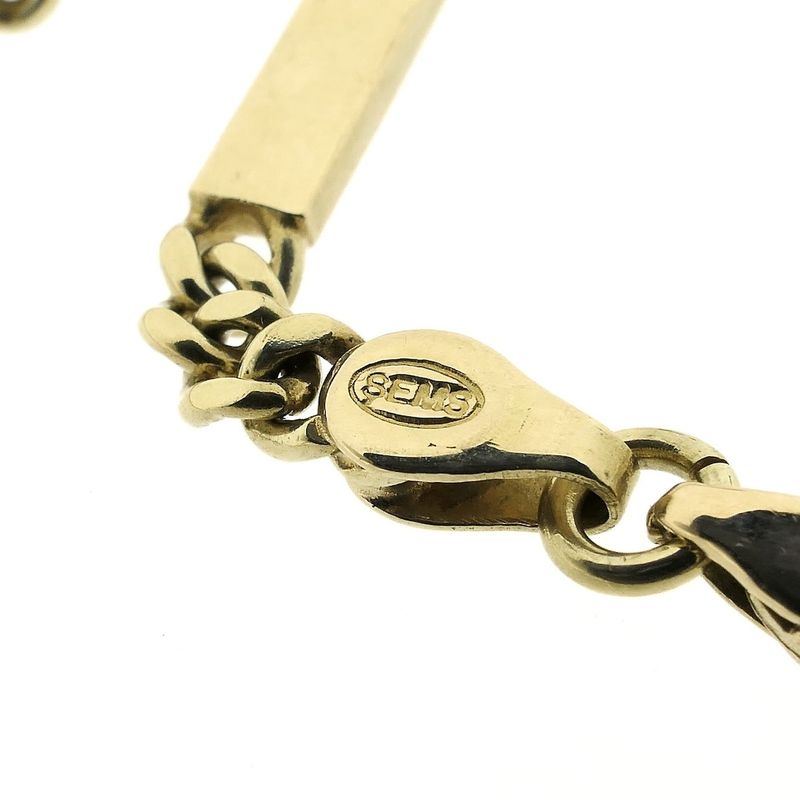 Image 6 of Solid gold gourmet link chain