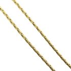 Image 7 of 18K Two-tone gold necklace with diamonds; 0.72 ct. | 42 cm