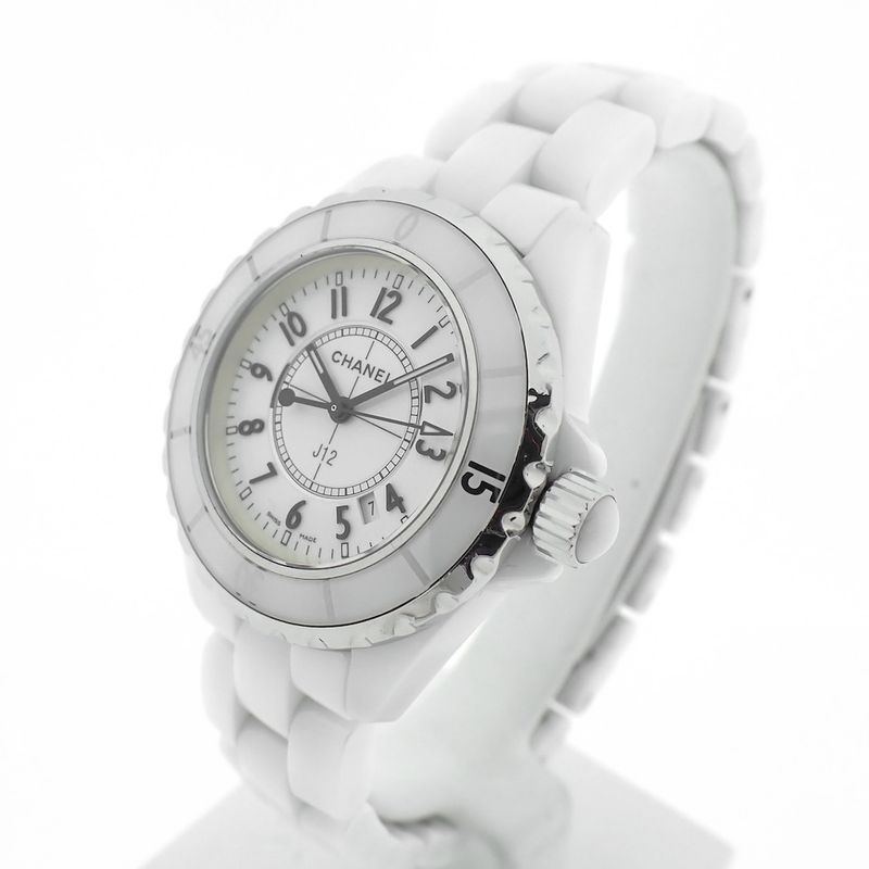 Image 9 of Chanel J12; Ceramic women's watch