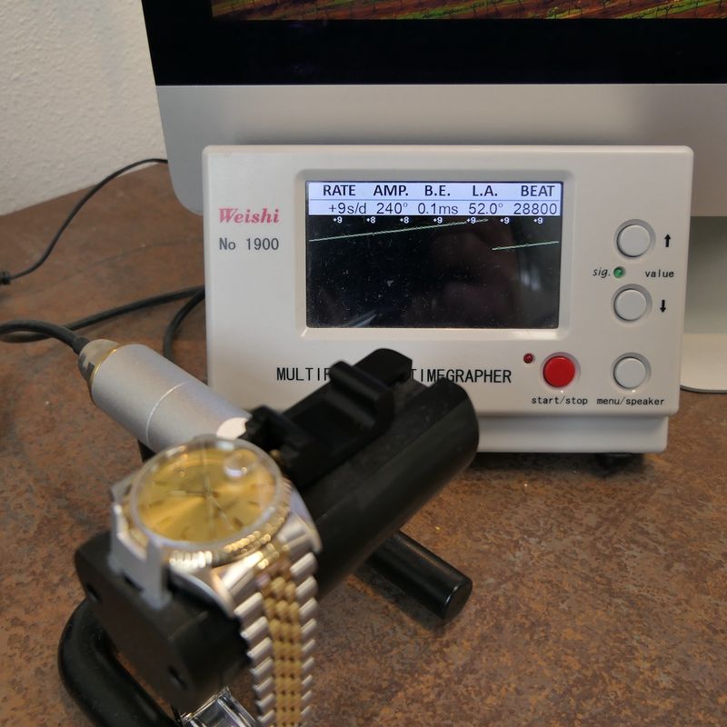 Image 19 of Rolex Datejust 16233; Automatic gold/steel watch