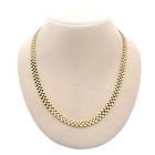 Image 1 of Gold panther link necklace