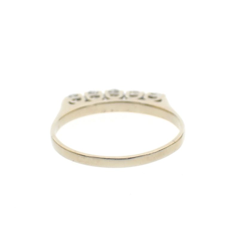 Image 5 of Gold ring with diamond | 0.30 ct.