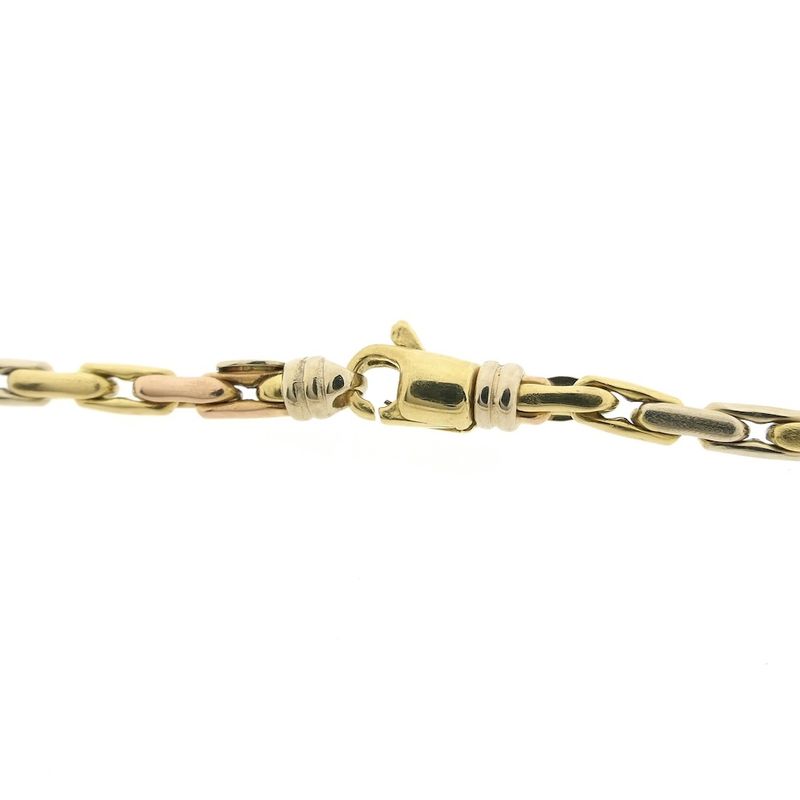 Image 4 of Tricolor gold cardano link chain