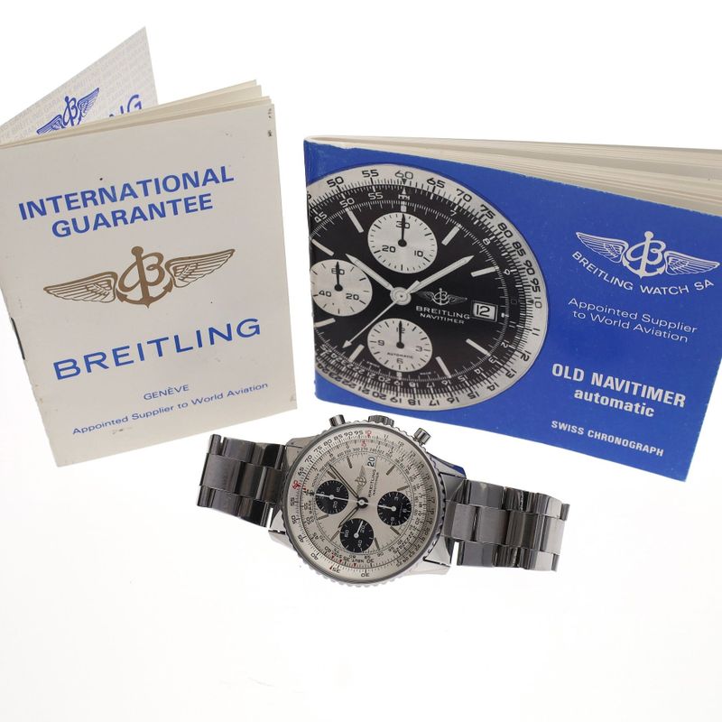 Image 8 of Breitling Old Navitimer 81610; Vintage Men's Watch in Full Set