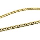 Image 6 of Long gold gourmet link necklace | 71 cm