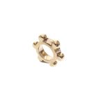 Image 1 of Pandora spacer; Gold; Dots