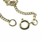 Image 4 of Gold gourmet link chain | 47 cm