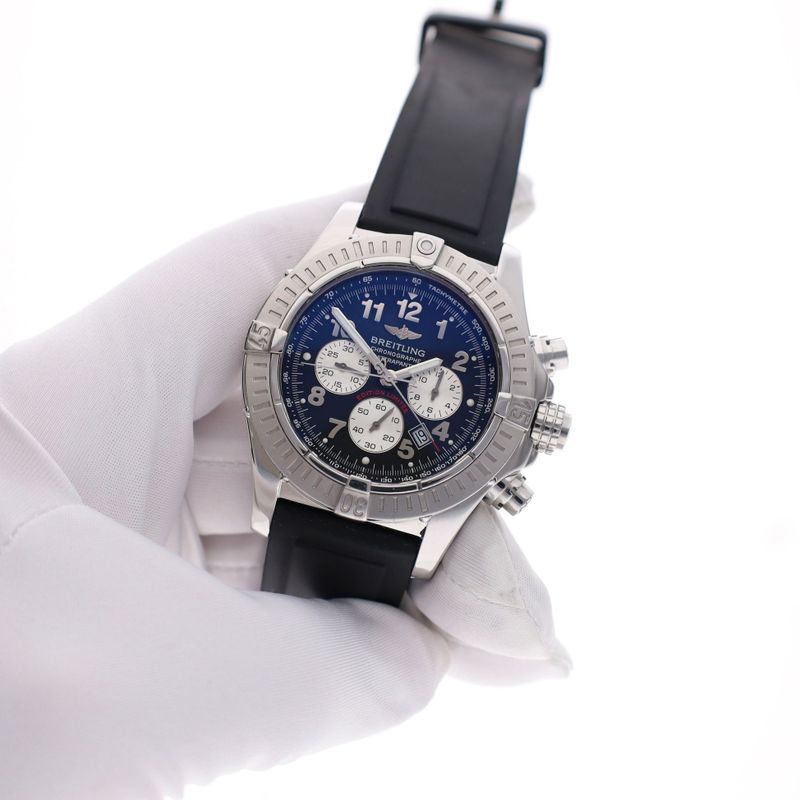 Image 11 of Breitling Chrono Avenger 'Sixty-Nine' Rattrapante A69360; Limited Edition Men's Watch