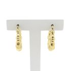 Image 1 of Arpas gold earrings with hearts; Ø 25.0 mm