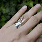 Image 7 of Silver ring of a hand