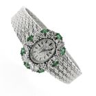 Image 14 of Juvania Geneva 'Cocktail Watch'; 18k white gold women's watch with diamonds and sapphires
