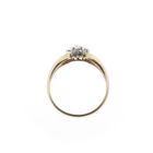 Image 7 of Gold entourage ring with diamonds | 0.19 ct.