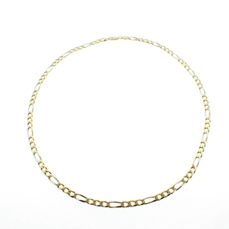 Image 5 of Two-tone gold fantasy link chain; Collinea
