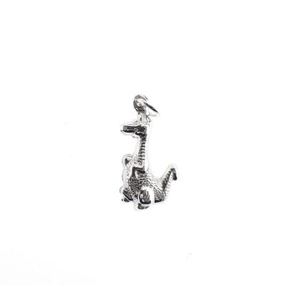 Image 1 of Silver charm; Dino