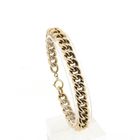 Image 1 of Rose gold gourmet link bracelet