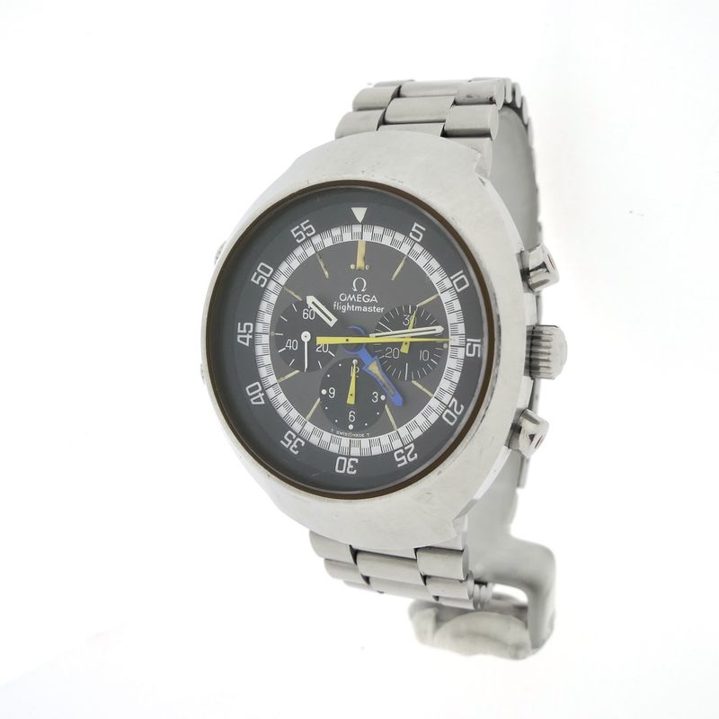 Image 2 of Omega Flightmaster 145.036; Vintage chronograph pilot watch