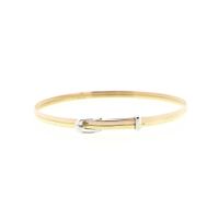 Tricolor gold slave bracelet; Cetaş | Ø 65mm