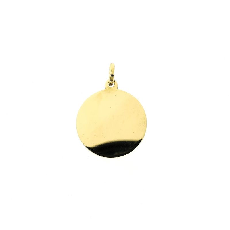 Image 4 of Round gold engraving plate (engraving costs included in the price)