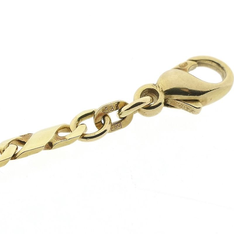 Image 4 of Gold infinity link necklace