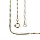 Image 1 of Gold gourmet link chain | 47 cm