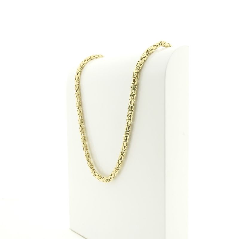 Image 3 of Gold king's link chain | 45.5 cm