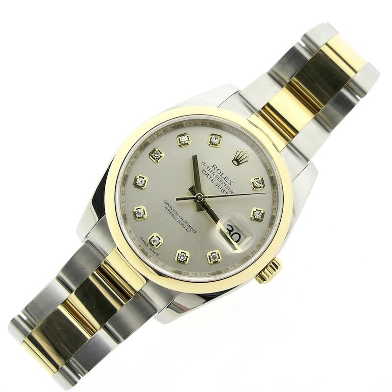 Image 14 of Rolex Datejust 116203; Automatic watch with diamond dial
