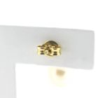 Image 5 of Gold stud earrings with pearl