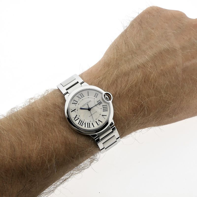 Image 10 of Cartier Ballon Bleu 36mm 3284; Automatic watch