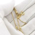 Image 7 of 18K Gold Venetian Link Bead Chain | 42.5 cm