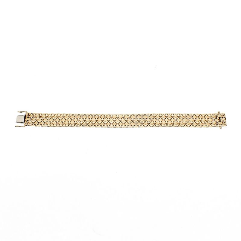 Image 7 of Vintage gold wide bracelet | 19.5 cm